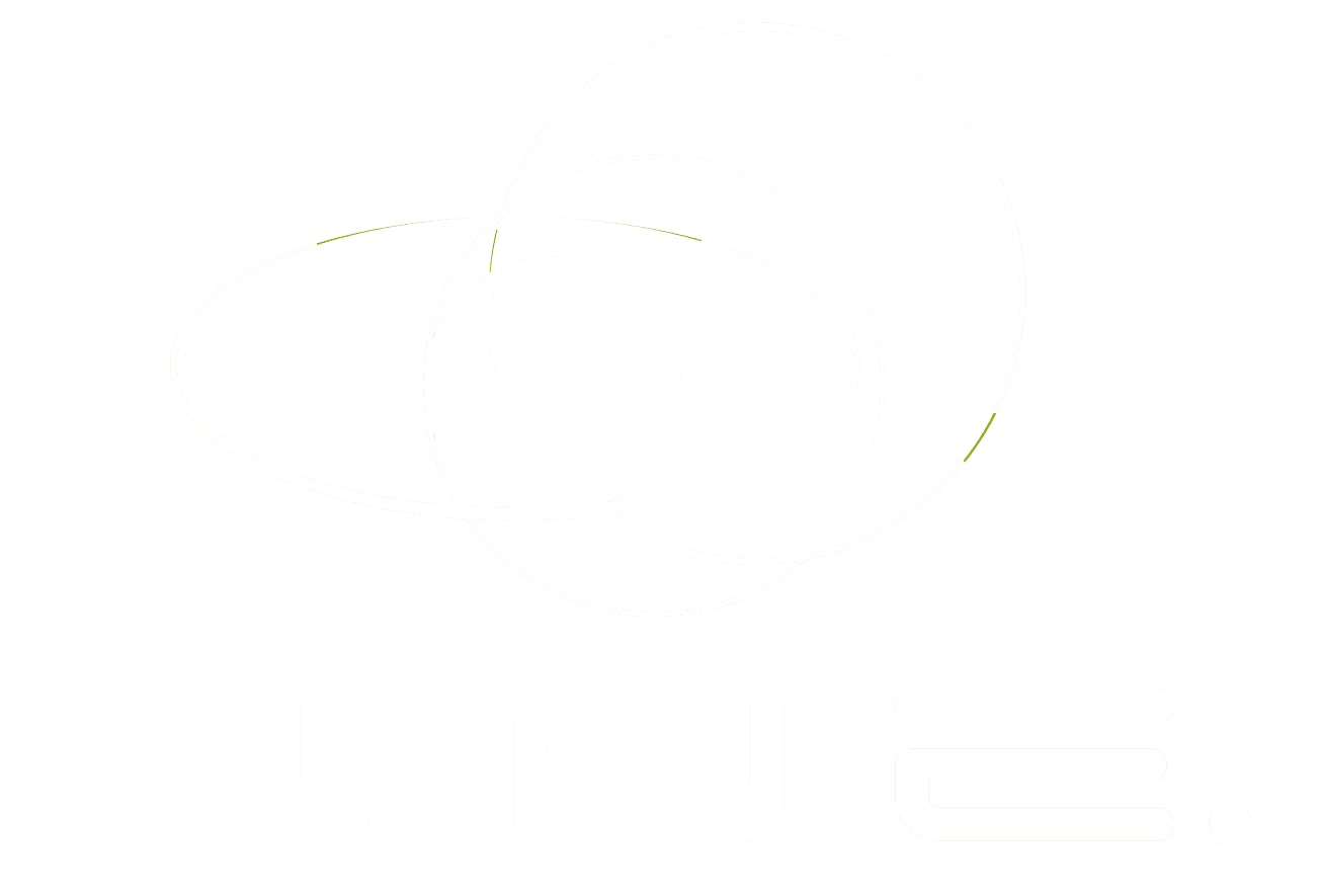 nine logo white